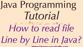 How to read file Line by Line in Java [upl. by Googins]