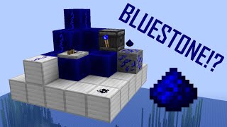 Bluestone In Minecraft  Minecraft Redstone as Bluestone resource pack 114 [upl. by Ajak398]