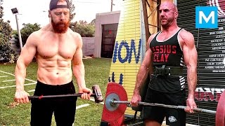 Cesaro amp Sheamus Training for WWE  Muscle Madness [upl. by Kathie]