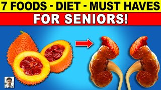 👋 These 7 Foods Should Be on Every Seniors Plate  Healthy Every Day [upl. by Maisel]