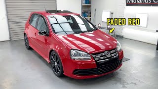 Transforming the UKs Cheapest VW GOLF R32 with a Detail [upl. by Ahsot765]