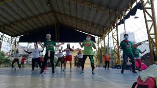 WIGGLE WINE  remix  Zumba  Golden Villas Aero Ladies newnormalzumba [upl. by Federica]