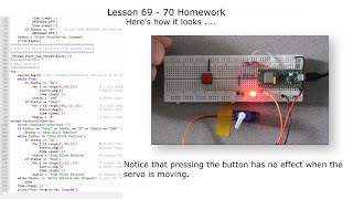 Raspberry Pi Pico W  Lesson 69 amp 70 Homework Solution [upl. by Delmore]