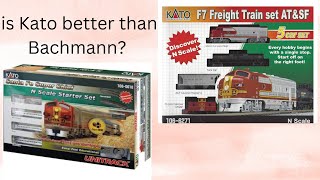 Unboxing Kato N Scale Super Chief amp ATSF F7 Freight Train Sets [upl. by Alilahk354]