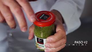 RECETA DE SPAGHETTI CON SALSA PESTO POR PEPE RODRÍGUEZ  PASTAS GALLO [upl. by Garek]