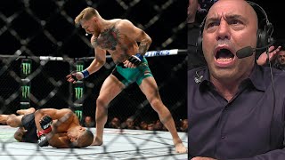 Live Reaction to McGregor Knocking Out Aldo at UFC 194 [upl. by Zorine]