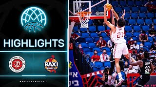 Hapoel Jerusalem v BAXI Manresa  Highlights  Basketball Champions League 202122 [upl. by Rudich]