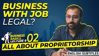 Proprietorship Firm Full Details  Proprietorship Business Registration  Business Basics 2 [upl. by Dorehs]