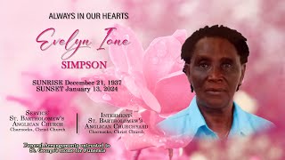 Always In Our Hearts  Evelyn Ione Simpson [upl. by Uoliram555]