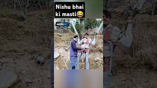 Nishu bhai ki masti😂check pin comment nishudeshwal rohitdeshwal modifiedtractor tractorstunt [upl. by Marian]