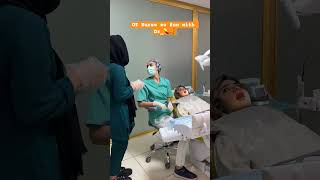 OT nurse with Dr funny 🤣🩺🥼 trending comedy medicaltec nursing medicaltec funny opd foryou [upl. by Zephan]