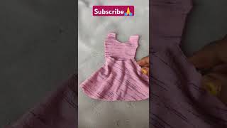 Kam kapde Mein Is Tarah Se frock ki cutting kar sakte ho 🥰cating  frockshortviral [upl. by Akit355]