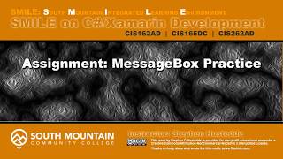 CXamarin Cohort 01W  MessageBox Practice [upl. by Leemaj329]