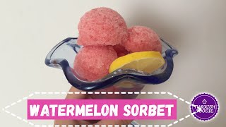 Watermelon Ice cream Sorbet Recipe icecream homemade watermelon fresh easy delicious vegan [upl. by Anilag469]