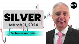 Silver Daily Forecast and Technical Analysis for March 11 2024 by Bruce Powers CMT FX Empire [upl. by Ettigirb]