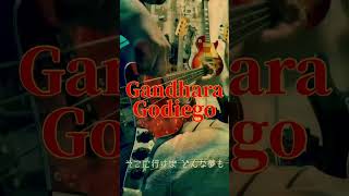 Gandhara  Godiego Bass play along [upl. by Ecinrev]