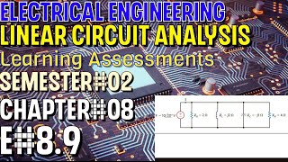 Linear Circuit Analysis  Chapter08  E89  Basic Engineering Circuit Analysis [upl. by Annohsal]