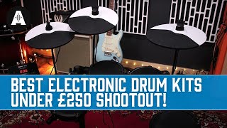 Best Electronic Drum Kits UNDER £250 Shootout  Alesis Vs Tourtech [upl. by Kumagai56]