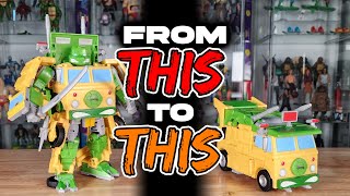 HOW TO Transform the PARTY WALLOP Transformers x TMNT Collaborative TUTORIAL [upl. by Asyral990]