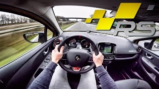 Renault Clio RS Trophy POV AutoBahn TOP SPEED [upl. by Kehoe]