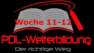 PDL  WBL Altenpflege Weiterbildung  Woche 11  12 [upl. by Euqinmod]