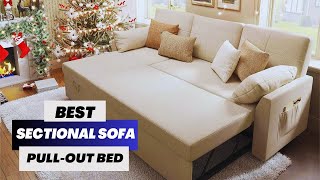 Best Sectional Sofa With PullOut Bed  Sectional Sofa Reviews amp Buying Guide [upl. by Audly557]