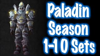 Jessiehealz  Paladin Season 110 PvP Sets World of Warcraft [upl. by Meagan]