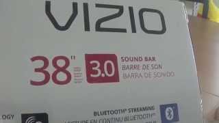 Vizio SB3830C6M Soundbar Unboxing [upl. by Ibob]