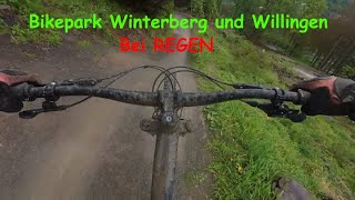 Bikepark Winterberg und Willingen BEI REGEN [upl. by Ahterod]