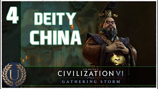 CIVILIZATION 6  TIME FOR DISTRICTS  GAMEPLAY DEITY 4 [upl. by Audly]