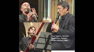 Trio for 2 Clarinets and Bassoon by Jean Xavier Lefevre 17631829 [upl. by Leacock]