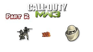 Delta Squad vs Juggernaut  MW3 Gameplay [upl. by Enelyak]