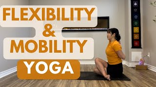 30 Minutes Shoulders amp Hip Flexibility Mobility Flow Yoga  Full Body Covered Effective Movements [upl. by Edieh9]