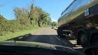 Driving from Hereford Herefordshire to Malvern Worcestershire on a Sunny Day [upl. by Nachison]