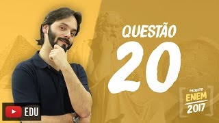 Enem 2016  Ciências Humanas  Questão 20 Caderno Branco [upl. by Arimaj867]