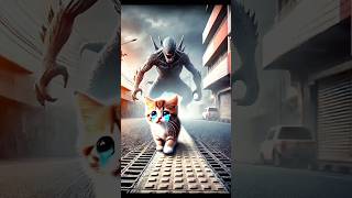 Cat vs Alien viral short cat lovers like and subscribe 🤯 [upl. by Hamian382]