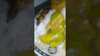 Authentic Sri Lankan Thalana Batu Curry with Parippu and Fried Sprats  Traditional White Rice Meal [upl. by Leunam]