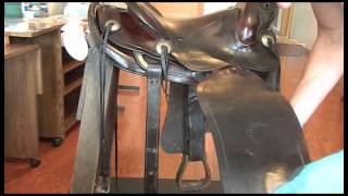 Reconditioning Saddles and Leather Articles [upl. by Anaicilef]