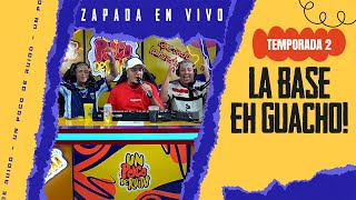 LA BASE vs EH GUACHO  Zapada EN VIVO en UN POCO DE RUIDO [upl. by Yanarp817]