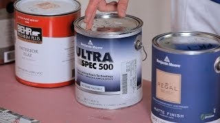 How to Buy the Right Paint  House Painting [upl. by Ainatnas115]