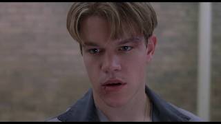 Good Will Hunting 1997  Will Solves Math Challenge Matt Damon [upl. by Nomelc838]