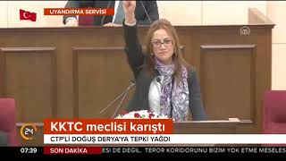 KKTC karıştıZeytinDalı aleyhine paylaşım yapan Türk düşmanı KKTCli vekil Mecliste [upl. by Valle672]