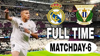 Real Madrid CF VS CD Leganés । Matchday  6 । La Liga । eFootball™24 official [upl. by Karlotta]