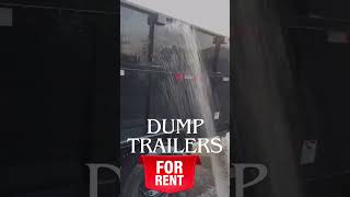 Dump trailer rental business [upl. by Lairbag824]