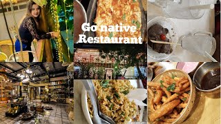 Go native restaurant ♥️ [upl. by Gnanmos]