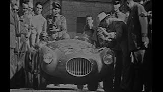 IV° Giro Automobilistico DellUmbria  Coppa Della Perugina  Filmato di Repertorio 1952 [upl. by Alhak965]