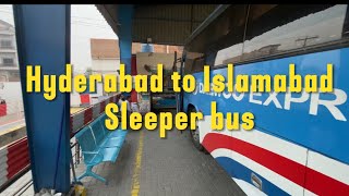 Daewoo Sleeper bus experience pakistan daewoo viralvideo travelvlog [upl. by Enelehcim]