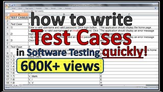 How To Write Test Cases In Manual Testing With Example  Test Cases For Login Page  Test casesfast [upl. by Tubb]