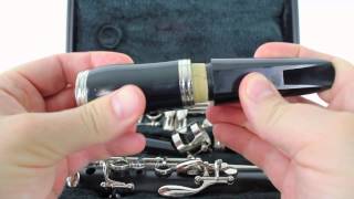 Clarinet Beginner Lesson 21  Assembling the Mouthpiece Barrel and Reed [upl. by Fante]