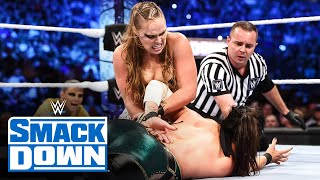 Ronda Rousey vs Raquel Rodriguez — SmackDown Women’s Title Match SmackDown Dec 30 2022 [upl. by Ruckman]